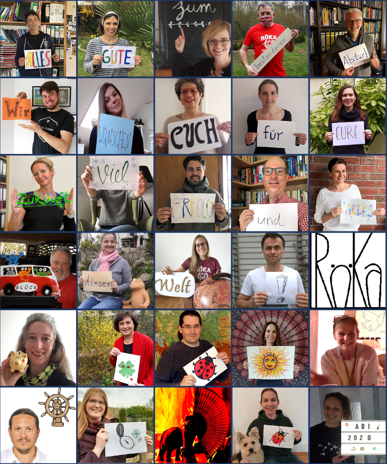 Gruß an die Abiturienten 2020