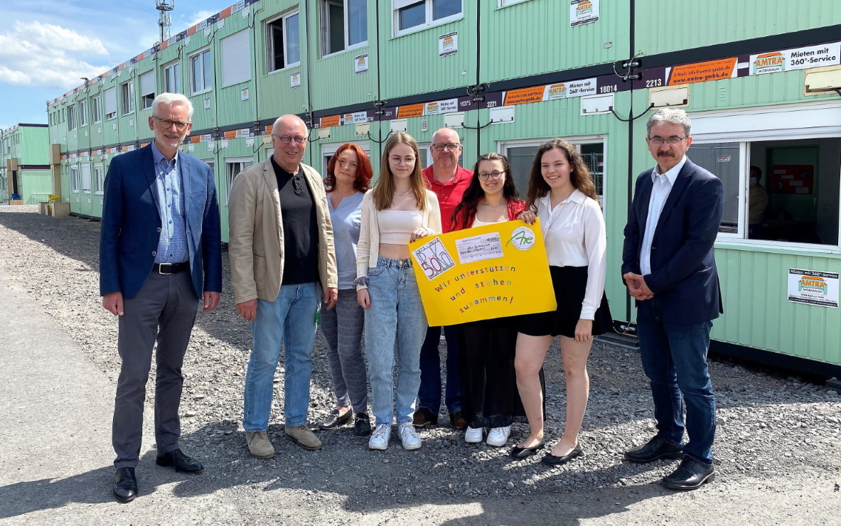 Spendenübergabe Are-Gymnasium 2022