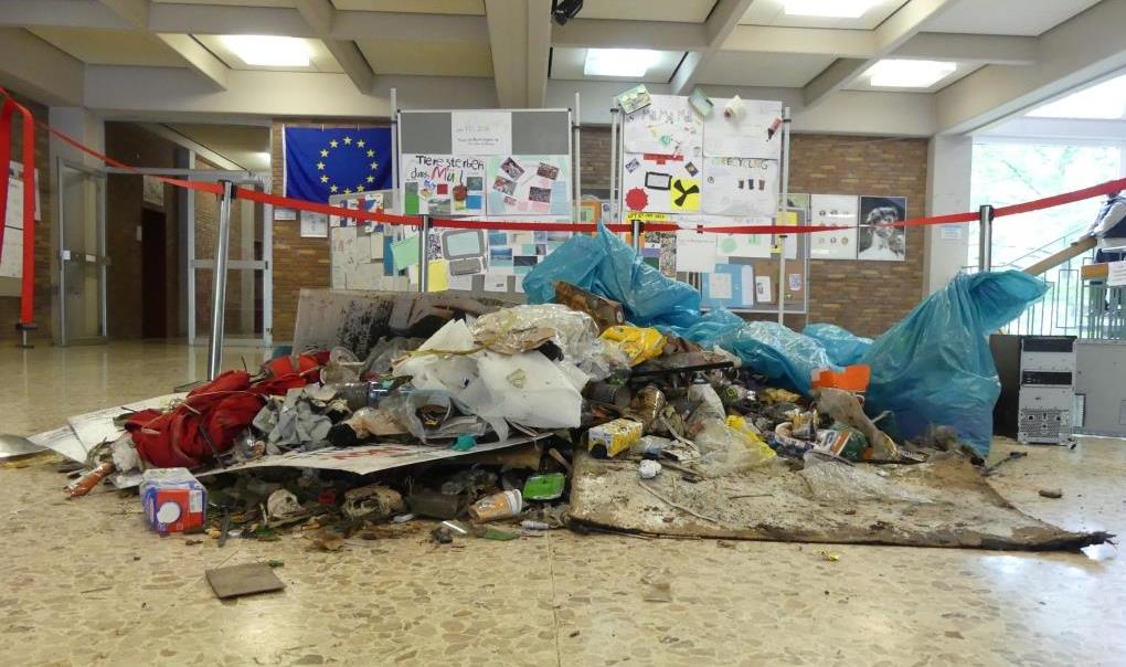 Der gesammelte Müll